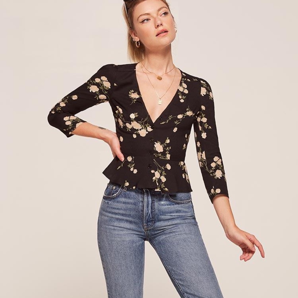 Reformation Sweetie Top size 2